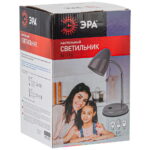 Настольный светильник ЭРА N-116-Е27-40W-GY серый