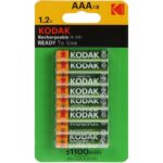 Аккумуляторы NiMH (никель-металлгидридные) Kodak HR03-8BL 1100mAh (48/384/23040)