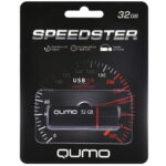 Флэш-диск  QUMO 32 Gb Speedster  Black USB 3.0