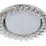 DK86 CH/WH Светильник ЭРА под лампу Gx53, 220V,13W, хром/прозрачный (40/960)