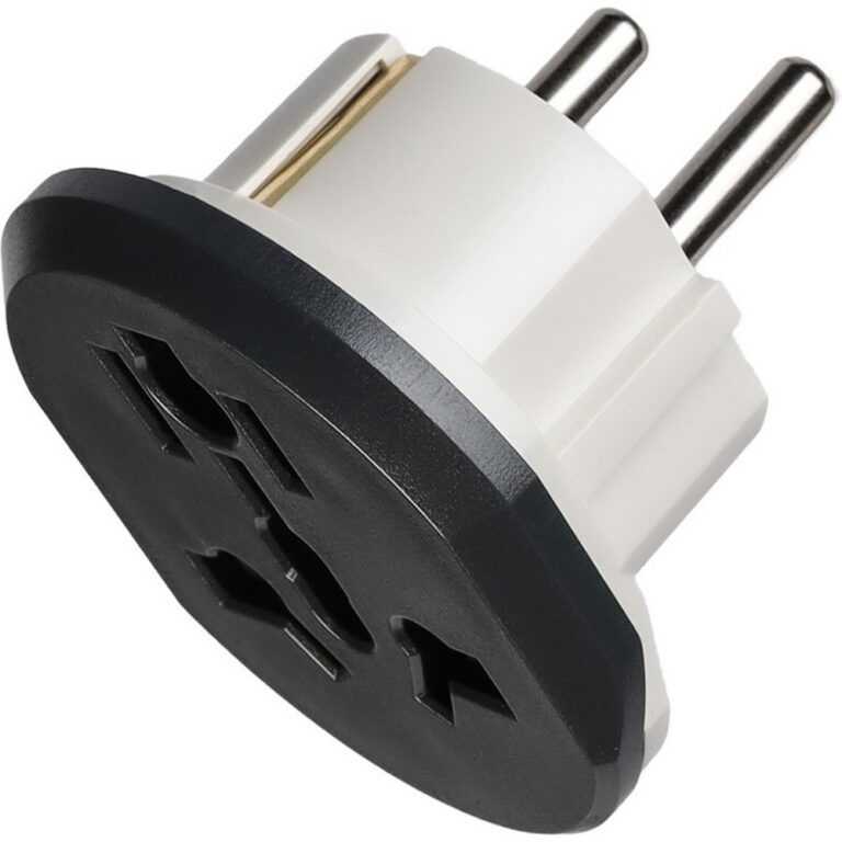 Универсальный переходник Smartbuy белый 16А 250В (SBE-16-S06-w