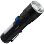 Фонарь ручной КОСМОС (KOC133Lit) аккум/10ВтLED+2ВтCOB/zoom/Li-ion 18650 1800mAh/алюминий/USB type C