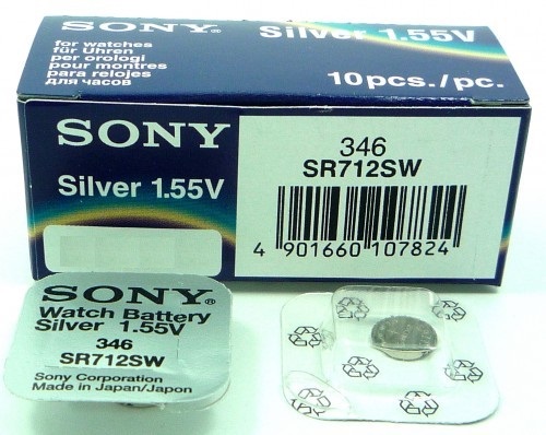 Элемент питания Sony (346) SR712SWN-PB
