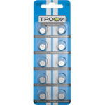 Батарейки Трофи G5 (393) LR754, LR48 ENERGY POWER Button Cell (200/1600/134400)