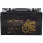 Аккумулятор для мототехники GoPower 12V 7Ah