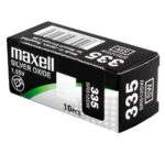 Батарейка MAXELL 335 Silver Oxide 1.55V 0%Hg  BL1  (1/10/100)