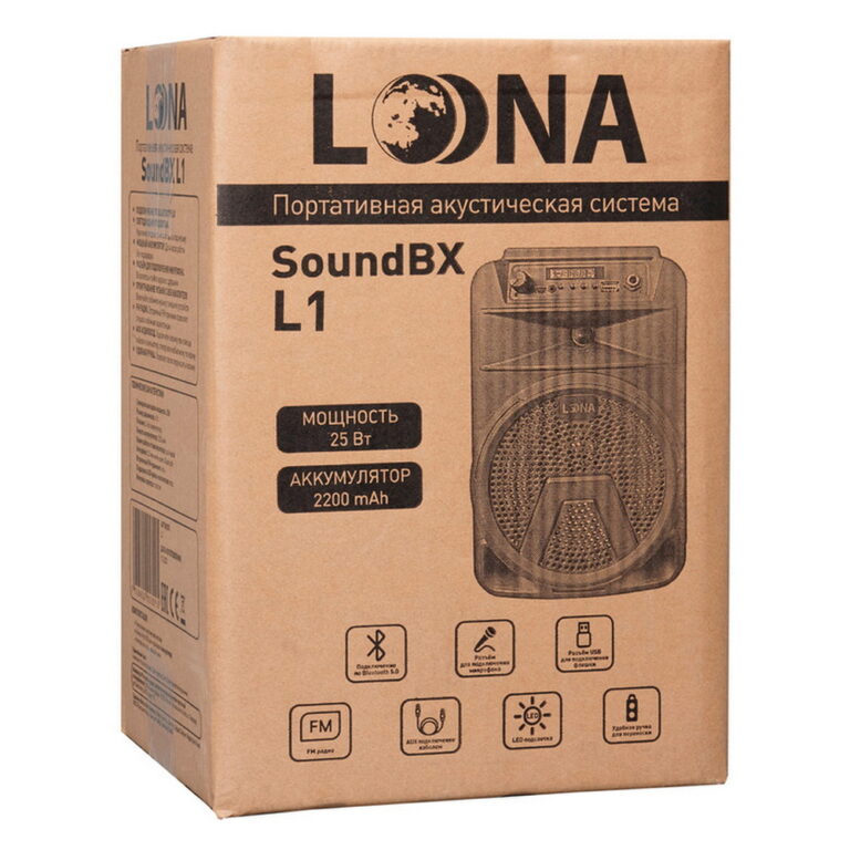 Портативная акустическая система LOONA SoundBXL1