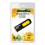 Флеш-накопитель USB  4GB  OltraMax  250  жёлтый