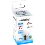 Светодиодная (Диммер) (LED) Лампа Smartbuy-P45D-07W/4000 (SBL-P45D-07-40K-E14)