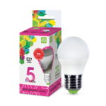 Лампа светодиодная LED-ШАР-standard 5Вт 230В Е27 6500К 450Лм ASD