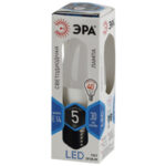 Лампочка светодиодная ЭРА STD LED B35-5W-840-E14 E14 / Е14 5 Вт свеча нейтральный белый свет