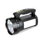 Аккумуляторный фонарь-прожектор 10W+3W, черный (SBF-503-K)/20