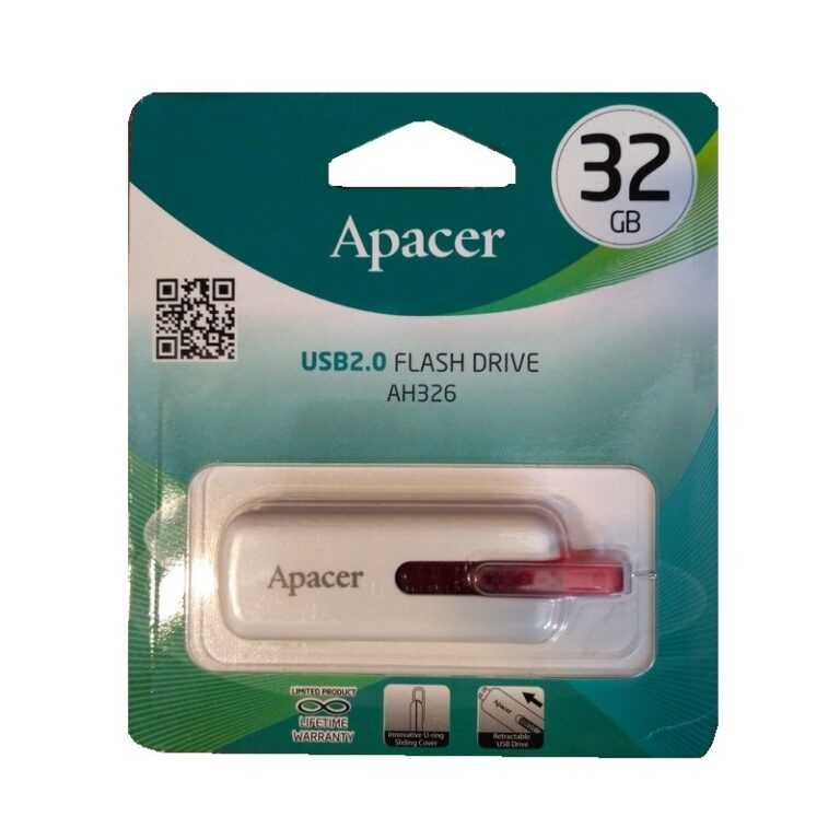 Флеш-накопитель USB 32 GB Apacer АН 326 белый