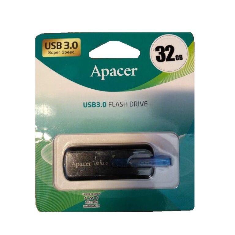 Флэш-накопитель USB 3.0  32 GB Apacer АН 354 чёрный