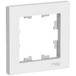 Розетка 1-м ATLAS DESIGN БЕЛ. с заземл.  16А механизм ATN000143