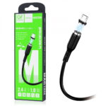 Кабель GFPower MAG18M USB (m)-microUSB (m) 1.0м 2.4A ПВХ магнит черный (1/200/800)
