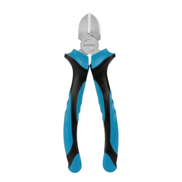 Кусачки (бокорезы) 120мм, мини, 2х-комп. рукоятка, СR-V сталь, HRC>51, Smartbuy Tools