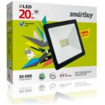 Светодиодный (LED) прожектор FL SMD Smartbuy-20W/6500K/IP65 (SBL-FLSMD-20-65K)