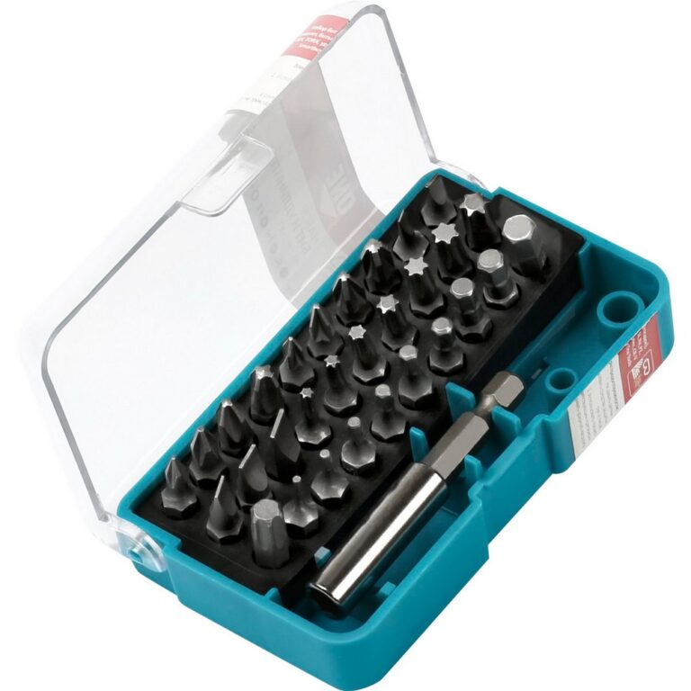 Набор бит (насадок), 31 предмет, биты SL, PH, PZ, HEX,TORX по 6 шт, удлин.,CR-V Smartbuy OneTools/60