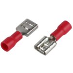 Разъем плоский ЭРА NO-225-34 РпИм 1.25-250 изолированный «розетка» (упаковка 10 штук)