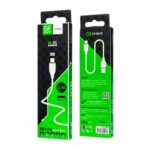 Кабель GFPower 17L USB (m)-Lightning (m) 1.0м 2.4A ПВХ белый (1/648)