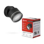 Светильник уличный НБУ DIAMOND-SPOT-NL-BL алюминиевый под лампу GX53 черный IP54 IN HOME