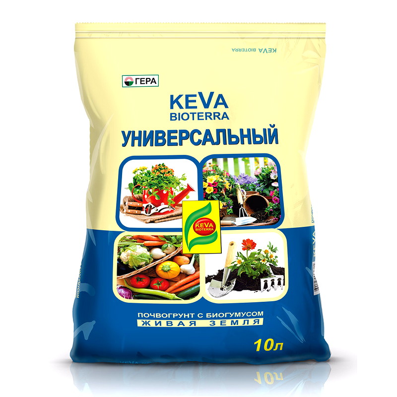 Почвогрунт KEVA BIOTERRA Универсальный 10л Почвогрунт KEVA BIOTERRA Универсальный 10л