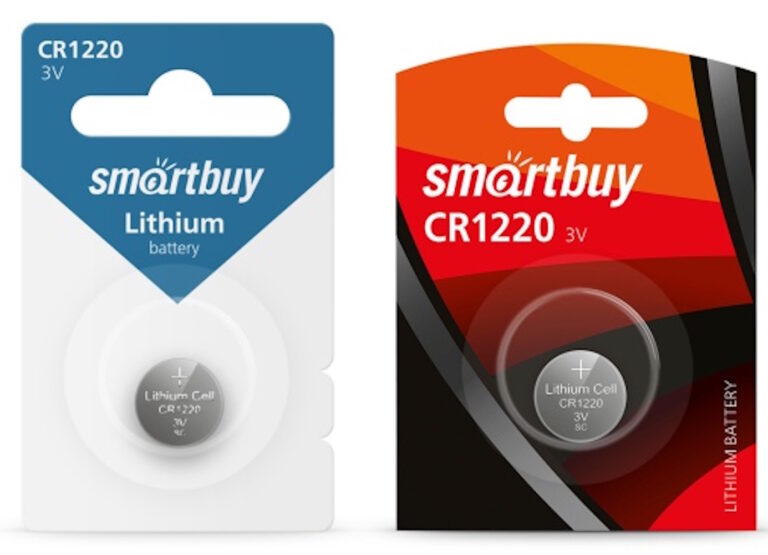 Литиевый элемент питания Smartbuy CR1220/1B (12/720) (SBBL-1220-1B)