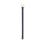 Коннектор SS RGB-10mm-15cm провод (SBL-10mmRGBSS)