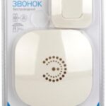 Звонок дверной ЭРА BIONIC Ivory беспроводной слоновая кость 6 мелодий