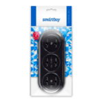 Колодка Smartbuy бакелитовая, 3 гнезда 10А/2,2кВт без заземления (SBE-10-3-00-BN)
