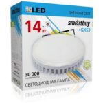 Светодиодная (LED) Tablet GX53 Smartbuy-14W/4000K/Мат рассеиватель (SBL-GX-14W-4K)