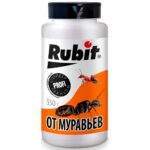 Средство от муравьев гранулы СПАЙДЕР 350г (12) БАНКА с крышкой сито Рубит