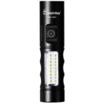 Фонарь аккумуляторный XPE LED, Type C, алюминиевый, 6 режимов, 18650, кейс,  11.7хd3 cм, Smartbuy