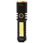 Фонарь аккумуляторный XPE LED+COB бок,  4 режима, 14500, Type C, ABS, 13х3,5 см, Smartbuy