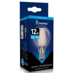 Светодиодная (LED) Лампа FIL Smartbuy-P45-12Вт/6500К/E14 (SBL-P45F-12-65K-E14)