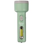 Фонарь LED+COB бок. с зарядкой от сети 220 В встроенная вилка, 2 режима, ABS, 17.5х5 см, Smartbuy