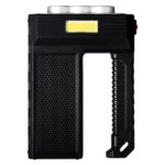 Фонарь прожектор, 6 LED и рассеиватели, боковой COB, встроенный аккумулятор, MicroUSB, Smartbuy