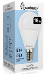 Светодиодная (LED) Лампа Smartbuy-P45-18W/4000/E14 (SBL-P45-18-40K-E14)