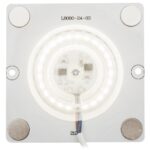 02-19 Плата светодиодная,220В, 12Вт, smd 2835, IP20, 80Лм/Вт, PF>0,9, 4000 К, 80*80мм, прямоугольная с линзой, ДН
