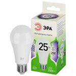 Лампочка светодиодная ЭРА GREEN LINE LED A60-25W-865-E27 GL E27 25 Вт груша холодный свет