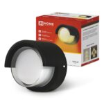 Светильник уличный светодиодный ДБУ ROLL-1630BL 16Вт 3000К IP54 черный IN HOME