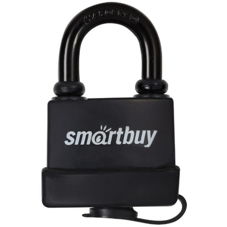 Замок навесной, уличный корпус 56*50 мм, дужка d8.4 мм, 3 кл., дверца, Smartbuy/72