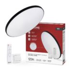 Светильник светодиодный NEO SIMPLE-125RC-BL 125Вт 230В 3000-6500K 10000Лм 460x67мм с пультом ДУ черный IN HOME