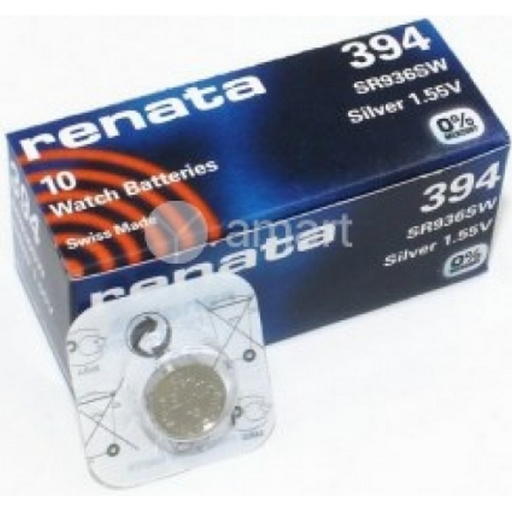 Батарейки Renata R394 (SR936SW/SR936/SG9)10BOX Батарейки Renata R394 (SR936SW/SR936/SG9)10BOX