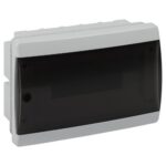Корпус пластиковый встраиваемый ЭРА COMFORT ЩРВ-П-12 IP40 прозрачная крышка белый