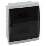 Корпус пластиковый встраиваемый ЭРА COMFORT ЩРВ-П-18 IP40 прозрачная крышка белый