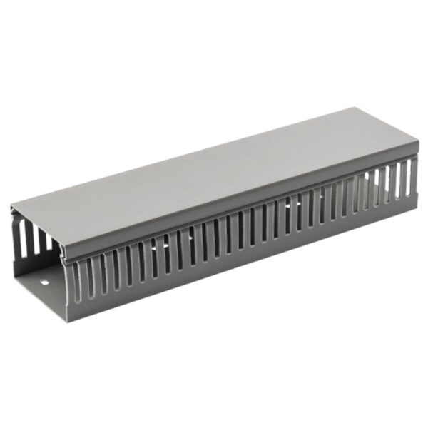 Кабель-канал ЭРА KK-60-40-PERF перфорированный серый 60х40мм 24м