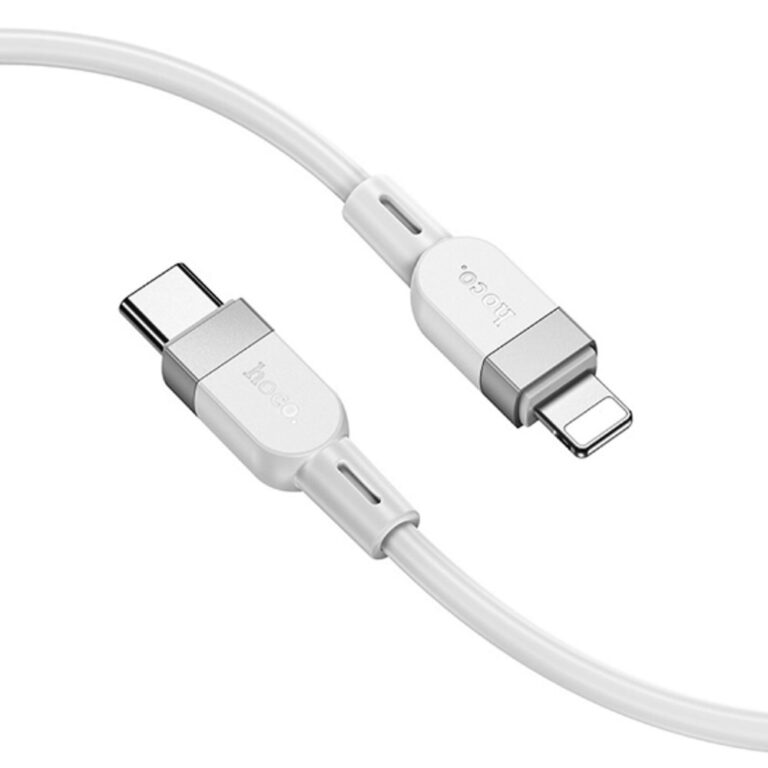 Кабель HOCO X109 Type-C (m)-Lightning (m) 1м 27W силикон белый (1/31/310)
