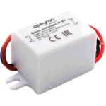 03-08 Блок питания 12В, 5 Вт, IP67, 0,42А, пластик, 55*26,5*23  apeyron